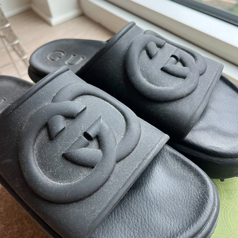 Gucci Platform Slides - Picture 3 of 5